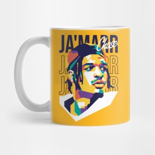 Ja'marr Chase on WPAP art 2 Mug